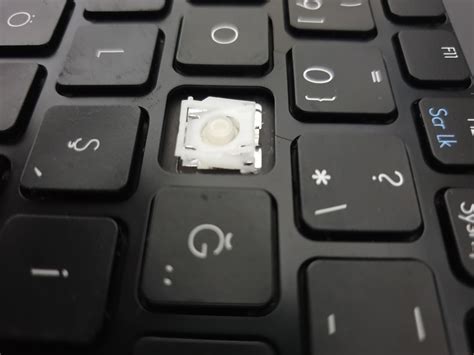 alienware laptop keyboard keys falling off